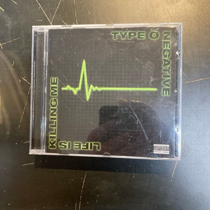 Type O Negative - Life Is Killing Me CD (VG+/M-) -doom metal/gothic metal-